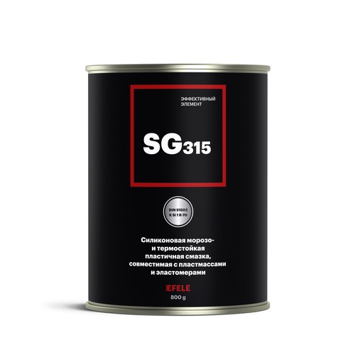 Смазочно-охлаждающая жидкость Efele SG-315 NLGI 1, 5 кг, синтетика купить в Южно-Сахалинске с доставкой