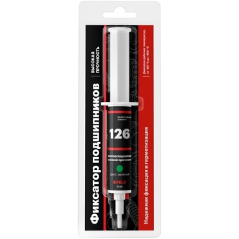 Клей анаэробный Efele 126, 0,005 л, синтетика