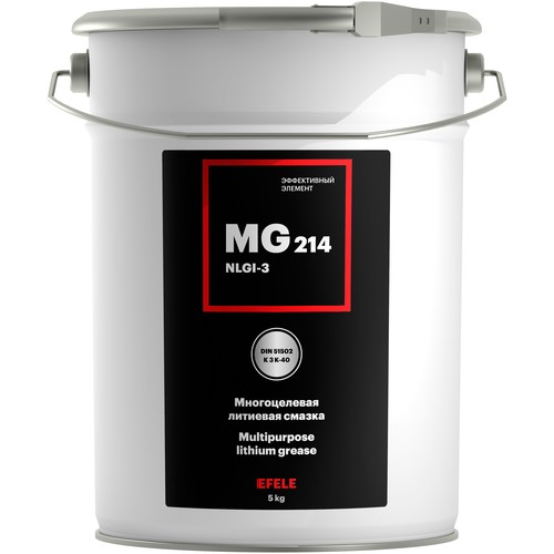 Смазка пластичная Efele MG-214 ISO 46, 18 кг, минеральная купить в Южно-Сахалинске с доставкой