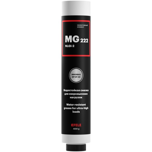 Смазка для сверхвысоких нагрузок Efele MG-222 NLGI 2, 18 кг, минеральная купить в Южно-Сахалинске с доставкой