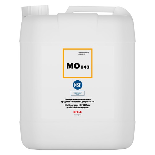 Смазка универсальная Efele MO-843 ISO 68, 5 л, минеральная купить в Южно-Сахалинске с доставкой
