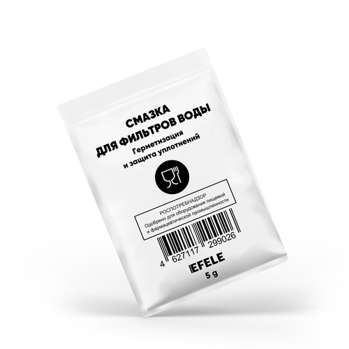Смазка для фильтров воды Efele NSF H1 NLGI 3, синтетика купить в Южно-Сахалинске с доставкой