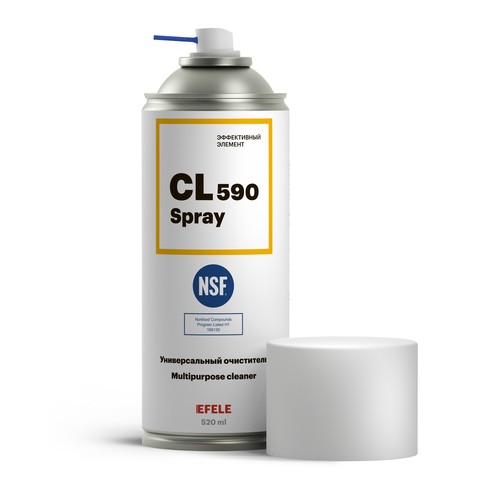 Очиститель универсальный Efele CL-590, 0,52 л купить в Южно-Сахалинске с доставкой