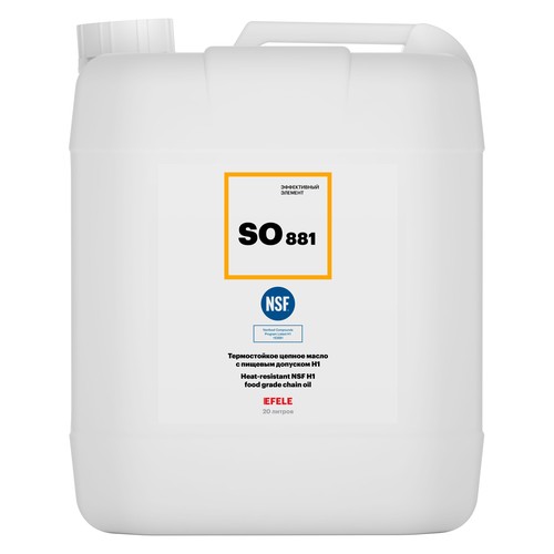 Цепное масло Efele SO-881, 20 л, синтетика купить в Южно-Сахалинске с доставкой