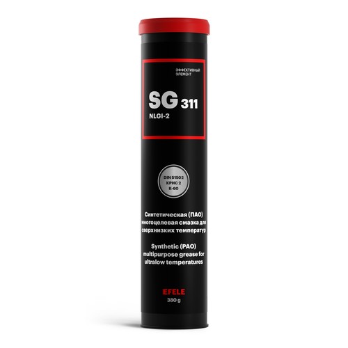 Смазка морозостойкая Efele SG-311 ISO 25, 180 кг, синтетика купить в Южно-Сахалинске с доставкой