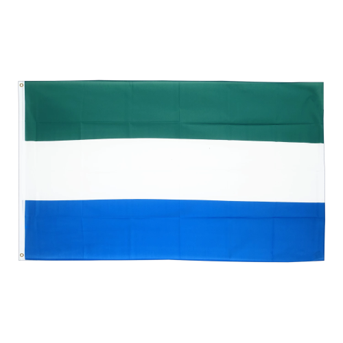Флаг Сьерра-Леоне купить в Южно-Сахалинске с доставкой