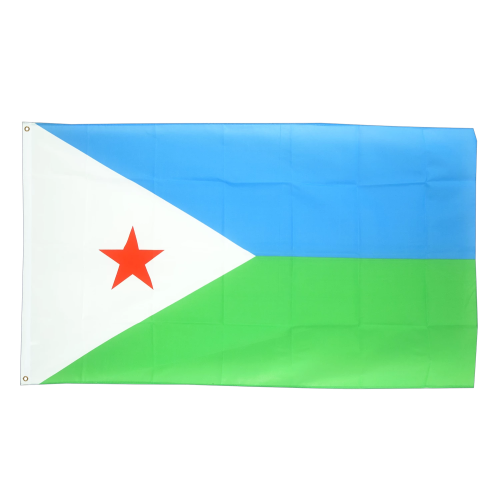 Флаг Джибути купить в Южно-Сахалинске с доставкой