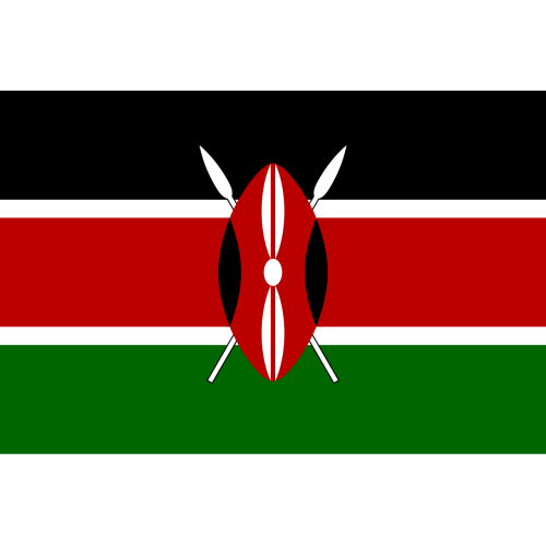 Флаг Кении купить в Южно-Сахалинске с доставкой