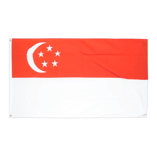 Флаг Сингапура купить в Южно-Сахалинске с доставкой