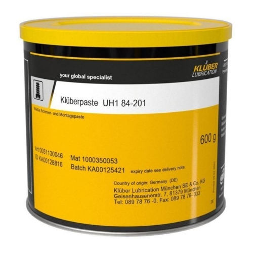 KLUBER Kluberpaste UH1 84-201, 600 г купить в Южно-Сахалинске с доставкой
