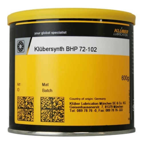 KLUBER Klubersynth BHP 72-102,  600 г купить в Южно-Сахалинске с доставкой