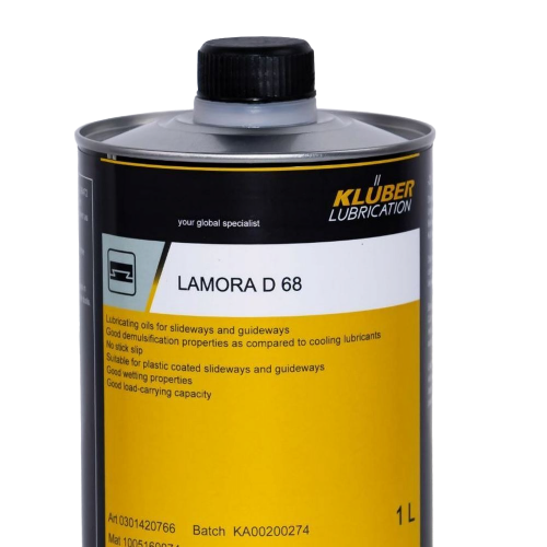 Масло для направляющих скольжения KLUBER Lamora D ISO VG: 68, 1 л, минеральное купить в Южно-Сахалинске с доставкой