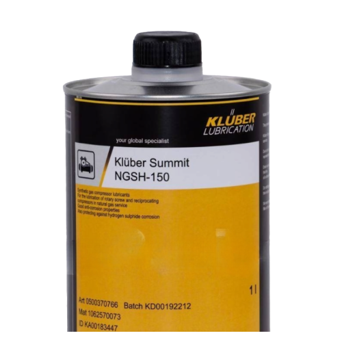 Компрессорное масло KLUBER Summit ISO VG: 150, 1 л, синтетика купить в Южно-Сахалинске с доставкой