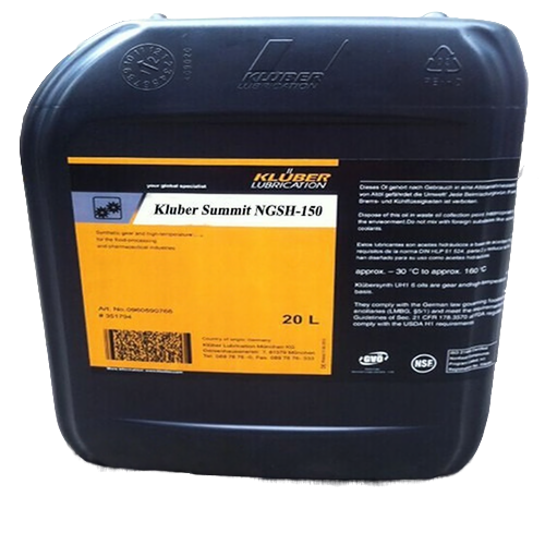 Компрессорное масло KLUBER Summit ISO VG: 150, 20 л, синтетика купить в Южно-Сахалинске с доставкой