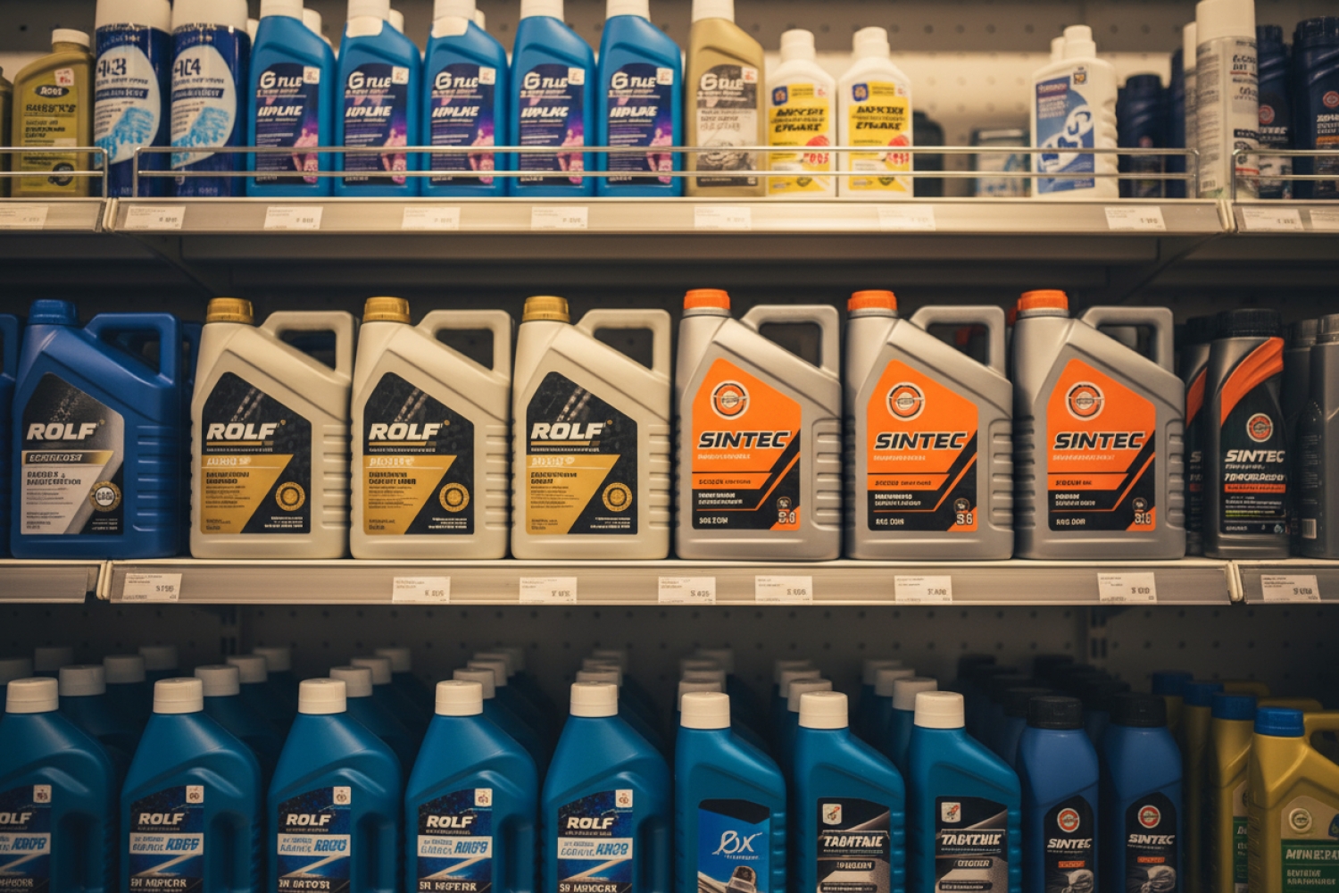 Какое масло лучше: ROLF или SINTEC — экспертное сравнение для водителей