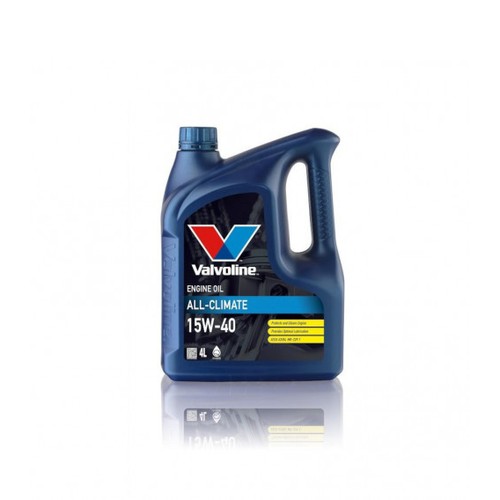 Моторное масло Valvoline All Climate 15W-40, 4 л, минеральное купить в Южно-Сахалинске с доставкой