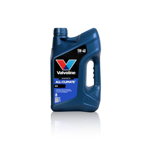 Моторное масло Valvoline All Climate C3 5W-40, 5 л, синтетика купить в Южно-Сахалинске с доставкой