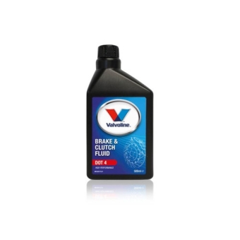 Тормозная жидкость Valvoline Brake & Clutch Fluid DOT 4, 0,5 л, синтетика