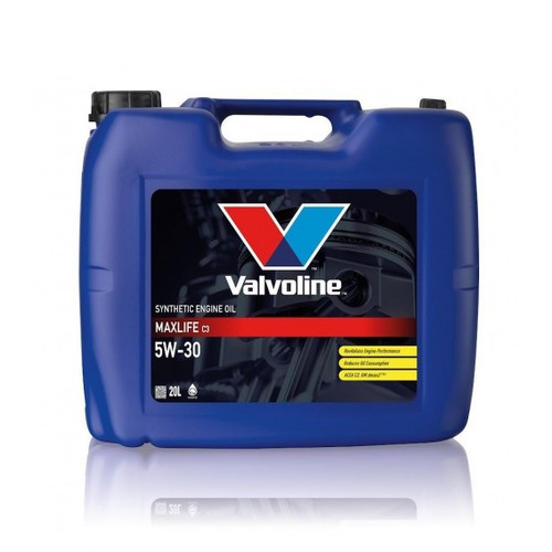 Моторное масло Valvoline MaxLife C3 5W-30, 20 л, полусинтетика купить в Южно-Сахалинске с доставкой