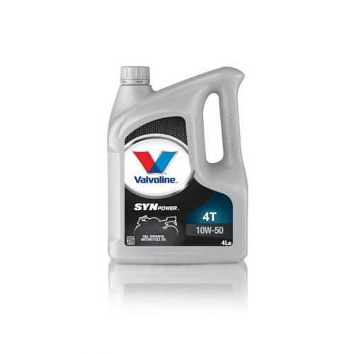 Моторное масло Valvoline SynPower 4T 10W-50, 4 л, синтетика купить в Южно-Сахалинске с доставкой