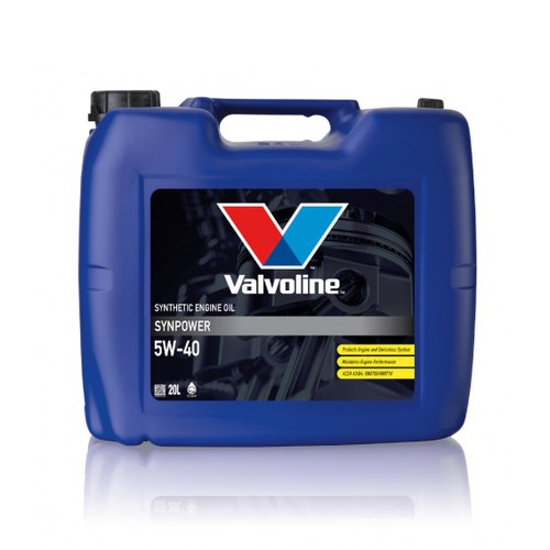 Моторное масло Valvoline SynPower 5W-40, 20 л, синтетика купить в Южно-Сахалинске с доставкой