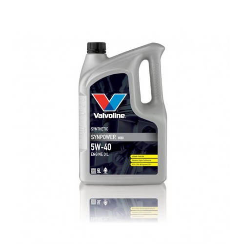 Моторное масло Valvoline SynPower MBO 5W-40, 5 л, синтетика купить в Южно-Сахалинске с доставкой