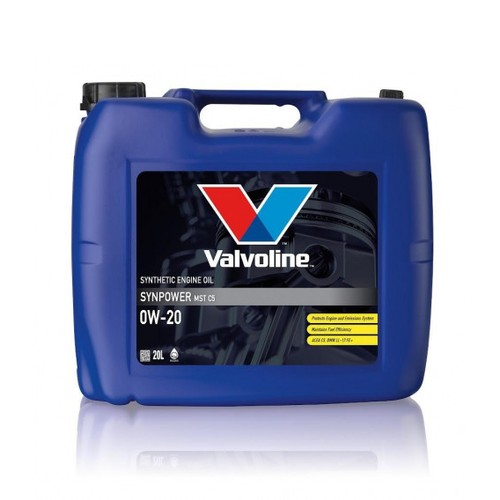Моторное масло Valvoline SynPower MST C5 0W-20, 20 л, синтетика купить в Южно-Сахалинске с доставкой