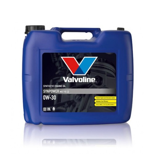 Моторное масло Valvoline SynPower MST FE C2 0W-30, 20 л, синтетика купить в Южно-Сахалинске с доставкой