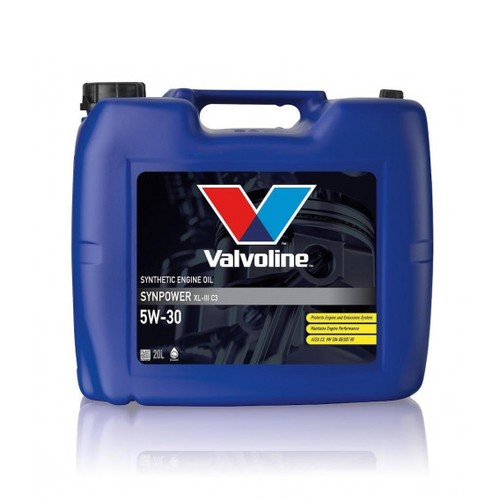 Моторное масло Valvoline SynPower XL-III C3 5W-30, 20 л, синтетика купить в Южно-Сахалинске с доставкой