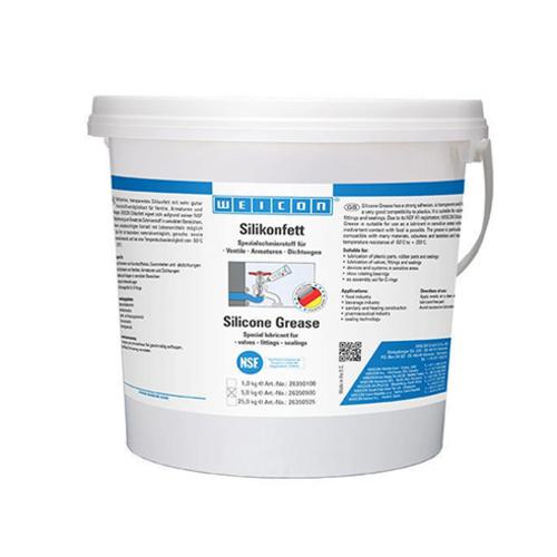 Силиконовая жировая смазка WEICON HV, 1 кг купить в Южно-Сахалинске с доставкой